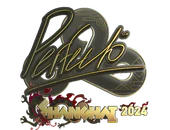 Sticker | Perfecto (Gold) | Shanghai 2024 image