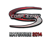Sticker | compLexity Gaming (Holo) | Katowice 2014 image
