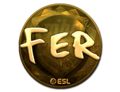 Sticker | fer (Gold) | Katowice 2019 image