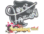 Sticker | FalleN (Glitter) | Shanghai 2024 image