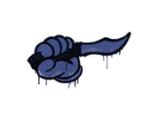 Sealed Graffiti | Backstab (SWAT Blue) image