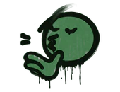 Sealed Graffiti | Chef Kiss (Jungle Green) image