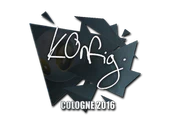 Sticker | k0nfig | Cologne 2016 image