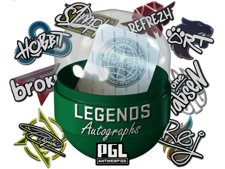 Antwerp 2022 Legends Autograph Capsule image