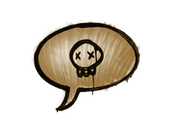 Sealed Graffiti | Death Sentence (Desert Amber) image