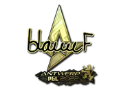 Sticker | blameF (Gold) | Antwerp 2022 image