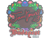 Sticker | JamYoung (Embroidered) | Budapest 2025 image