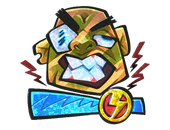 Sticker | Overloaded (Glitter) image