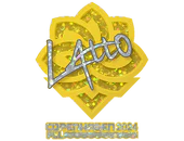 Sticker | latto (Glitter) | Copenhagen 2024 image