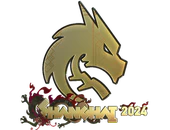 Sticker | Team Spirit (Gold) | Shanghai 2024 image