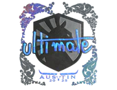Sticker | ultimate (Holo) | Austin 2025 image