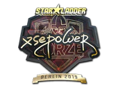 Sticker | xsepower (Gold) | Berlin 2019 image