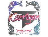 Sticker | karrigan (Holo) | Austin 2025 image
