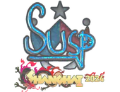 Sticker | susp (Glitter) | Shanghai 2024 image