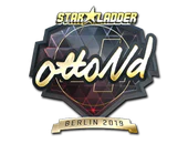 Sticker | ottoNd (Gold) | Berlin 2019 image