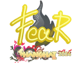 Sticker | fEAR | Shanghai 2024 image
