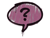 Sealed Graffiti | Question Mark (Princess Pink) image