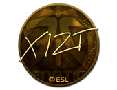 Sticker | Xizt (Gold) | Katowice 2019 image