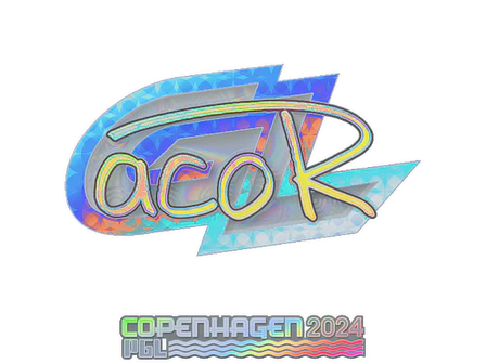 Sticker | acoR (Holo) | Copenhagen 2024 image