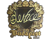 Sticker | device (Gold) | Budapest 2025 image