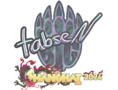 Sticker | tabseN (Holo) | Shanghai 2024 image