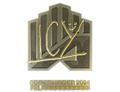 Sticker | ICY (Gold) | Copenhagen 2024 image