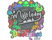 Sticker | molodoy (Holo) | Budapest 2025 image