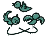 Sealed Graffiti | Dizzy (Frog Green) image