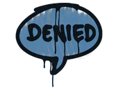 Sealed Graffiti | Denied (Monarch Blue) image
