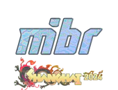 Sticker | MIBR (Holo) | Shanghai 2024 image