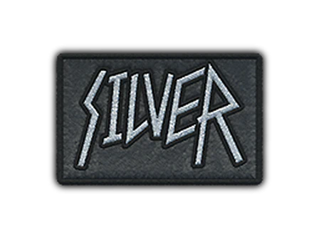 Patch | Metal Silver image