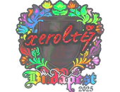 Sticker | xerolte (Holo) | Budapest 2025 image