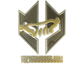 Sticker | VINI (Gold) | Copenhagen 2024 image