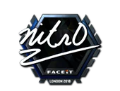 Sticker | nitr0 (Foil) | London 2018 image