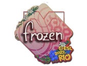 Sticker | frozen | Rio 2022 image