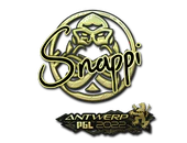 Sticker | Snappi (Gold) | Antwerp 2022 image