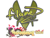 Sticker | FlameZ (Glitter) | Shanghai 2024 image