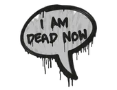 Sealed Graffiti | Dead Now (Shark White) image