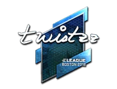 Sticker | Twistzz (Foil) | Boston 2018 image