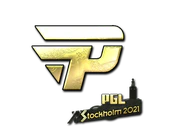 Sticker | paiN Gaming (Gold) | Stockholm 2021 image