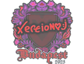 Sticker | xertioN | Budapest 2025 image