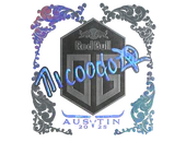 Sticker | nicoodoz (Holo) | Austin 2025 image