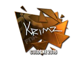 Sticker | KRIMZ (Foil) | Cologne 2016 image