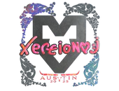 Sticker | xertioN (Holo) | Austin 2025 image