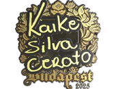 Sticker | KSCERATO (Gold) | Budapest 2025 image