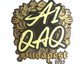 Sticker | EmiliaQAQ (Gold) | Budapest 2025 image
