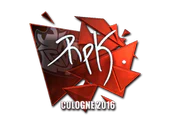 Sticker | RpK (Foil) | Cologne 2016 image